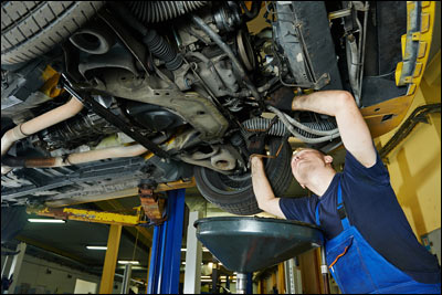 Oil change sales and tune up